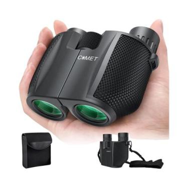 Imagem de Binóculos Compactos HD 10X25, Telescópio De Longo Alcance, Prisma BAK4