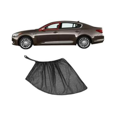 Imagem de Cortina De Malha Protetora UV Dobrável Para Janela Traseira De Carro (