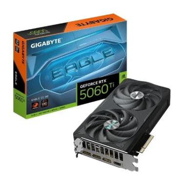 Imagem de Placa De Video Gigabyte Geforce RTX 5060 Ti  Eagle Oc 8g Gddr7 128bits Gv-n506teagleoc-8gd
