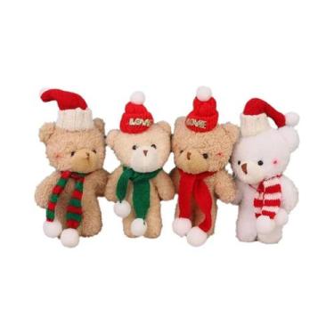 Imagem de Chaveiro De Pelúcia Urso Rosa Fofo Para Mulheres E Meninas, Enfeite Ma