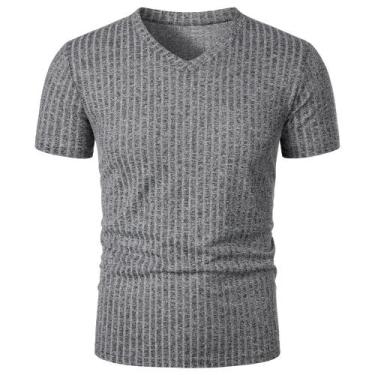 Imagem de Camiseta Masculina de Verão para Corrida e Fitness - Alta Elasticidade