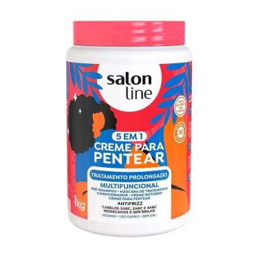 Imagem de Creme Para Pentear Multifuncional 5 em 1 1kg Salon Line
