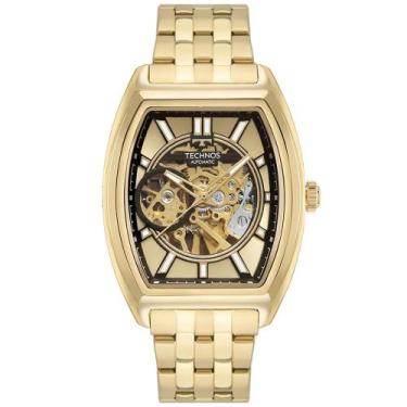 Imagem de Relógio TECHNOS masculino automático dourado G3265AC/1D