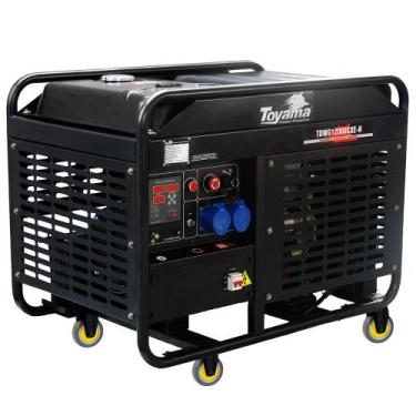 Imagem de Gerador de energia 10 kva a diesel partida elétrica - TDWG12000CXE-N (