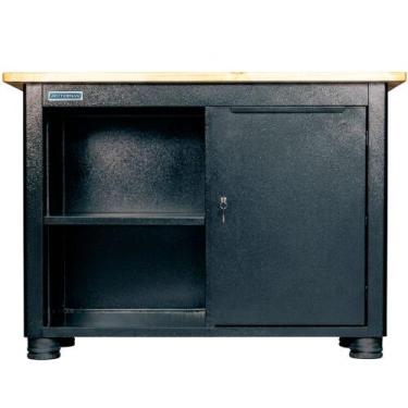 Imagem de Bancada semi-aberta com 1 porta e 1 prateleira - RLL-217CB1P (Preto) -