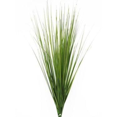 Imagem de Capim Vanila Folhagem Artificial Para Decoração 1 Galho - MD, Verde-cl