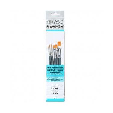 Imagem de Pincéis Winsor & Newton Foundation 06 Unidades 5295015 - WINSOR NEWTON