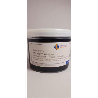 Imagem de Tinta Gráfica Offset Azul Noite Sun Chemical Luminescence embalagem de