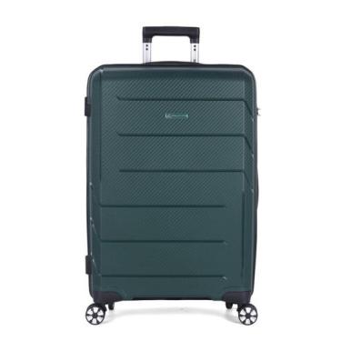 Imagem de Mala de Viagem Grande Expansiva Provença Polo King, Verde, G