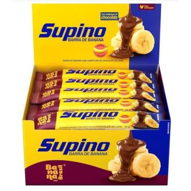 Imagem de Barra Supino Original Ao Leite 20uni 24G Banana Brasil