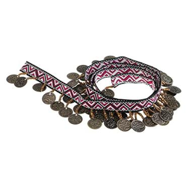 Imagem de dailymall 1 m de 35 mm de cobre com franjas, acabamento de franjas, bordas, costura, artesanato, roupas