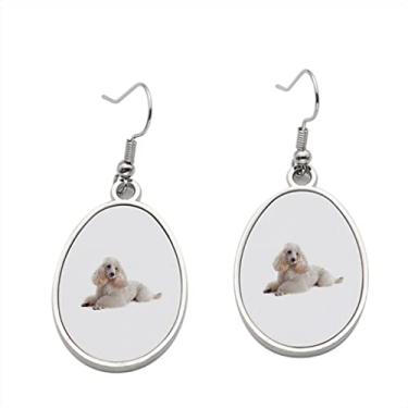 Imagem de Brinco Poodle 4 – Brincos pendentes para meninas – Presente de festa de aniversário dos namorados
