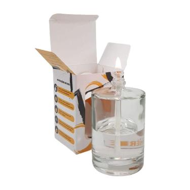 Imagem de Lamparina Decorativa Cilíndrica Para Fluido Velas Bistrot