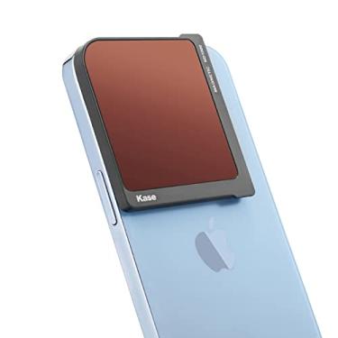 Imagem de Kase Filtro ND64 quadrado magnético para celular, filtro ND de densidade neutra para smartphone para iPhone 16 15 14 13 12 Pro Max 11 8 7 XR X XS, Samsung Xiaomi