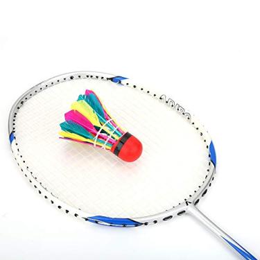 Imagem de Badminton Peteca Pena, Badminton Balls Peteca Acessório Treinamento Esportivo Treinamento de Alta Velocidade Badminton para Treino e Jogo Casual