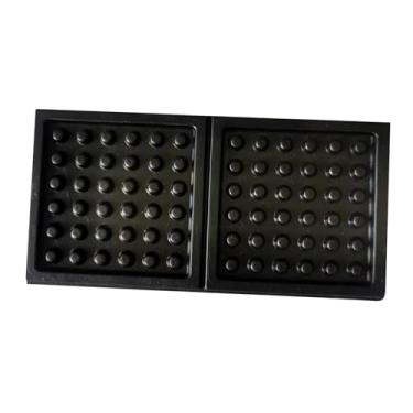 Imagem de Colaxi Esteira da esteira, esteira do equipamento do exercício, almofada portátil de borracha da esteira da almofada do exercício da almofada do assoalho, 20cmx10cmx1.5cm