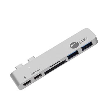 Imagem de Adaptador USB tipo C Thunderbolt 3 SIIG para MacBook Pro de 13 polegadas ou 15 polegadas – resolução de vídeo de 5 K
