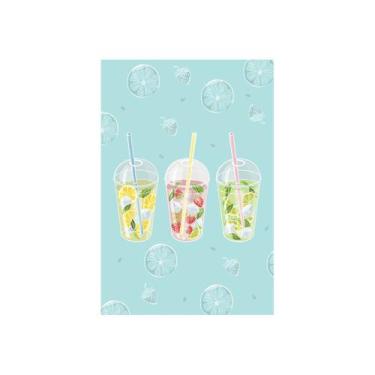 Imagem de Placa Decorativa MDF Bebidas Tropicais 30x40cm - Quartinhos