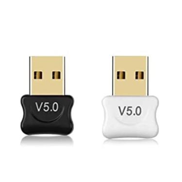 Imagem de Receptor Bluetooth 5.0 USB Adaptador Wireless para PC e Notebook – Transmissão de Áudio, Suporte a Teclado, Mouse, Fones, Caixas de Som – Plug & Play, Compatível com Windows