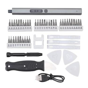 Imagem de Garosa 40 Em 1 Cordless Kit Recarregável Elétrica Screw Driver Set Com Built-in Luz LED Bits Magnéticos e Bateria de 350mAh para Operação Rápida One-Handed