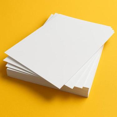 Imagem de Papel Cartão Duplex Branco 220gr. A4 100 Folhas 21x29,7 - Suzano