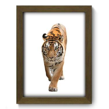 Imagem de Quadro Decorativo - Tigre - 19cm x 25cm - 081qdsm - Allodi