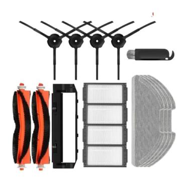 Imagem de Main/Side Brush Hepa Filter Mop Cloths Main Brush Cover Compatible With XiaoMi Mijia Robot Vacuum-Mop Pro / 2 Pro / MJSTS1 Spare Parts(PURPLE)