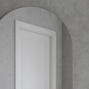 Imagem de Espelho Oval Iluminado Banheiro Quarto Sala 80 X 50 Cm Led Quente E Frio(Sem Led)