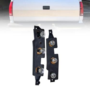 Imagem de Compatível com Chevy C1500 C2500 C3500 1988-1999 Placa de conector de luz traseira para GM2806101 GM2807101 16511565 16511566 modelos Cadillac/chevy/GMC