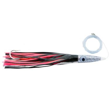 Imagem de C&H Lures Wahoo Whacker Rigged & Ready 32 cm - Iscas de pesca em água salgada com gancho Mustad 10/0, giratório AFW e linha mono Grand Slam de 90 kg - Equipamento de pesca de água salgada premium
