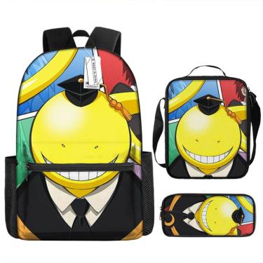 Imagem de Conjunto de mochilas Assassinations Classrooms Korosenseis Anime School
