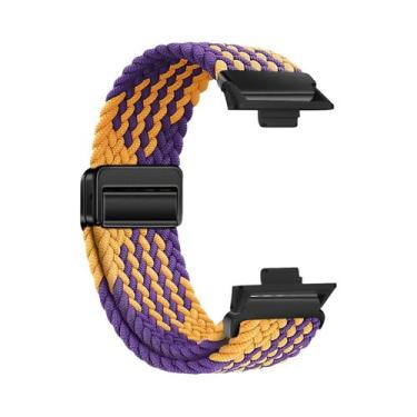 Imagem de Pulseira De Nylon Trançada Com Fivela Magnética Respirável Substituíve