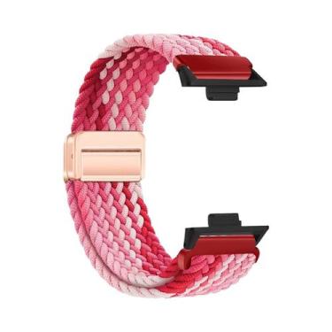 Imagem de Pulseira De Nylon Trançada Com Fivela Magnética Respirável Substituíve