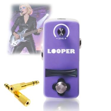Imagem de Mini Pedal De Efeito Para Guitarra, Pedal De Loop, Fonte De AlimentaçãO Usb-C De 5v, Dois MéTodos De AlimentaçãO, Com GravaçãO De SobreposiçãO Para Guitarra EléTrica E Baixo