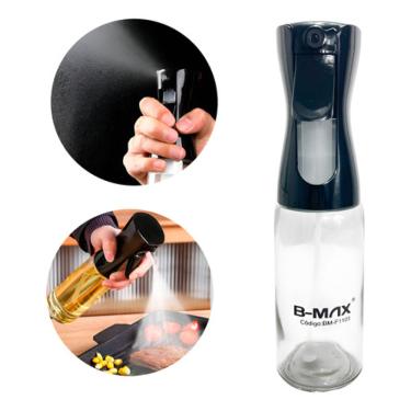 Imagem de Spray Dosador Azeite E Vinagre Vidro Preto