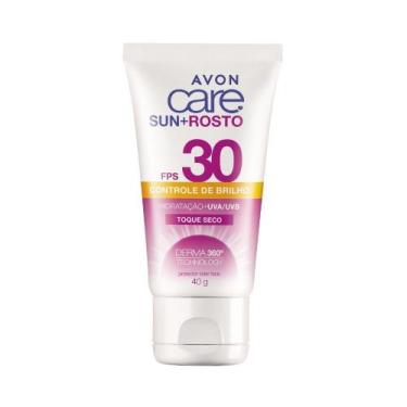 Imagem de Protetor Solar Avon Care Rosto Cont De Brilho FPS 30 40g
