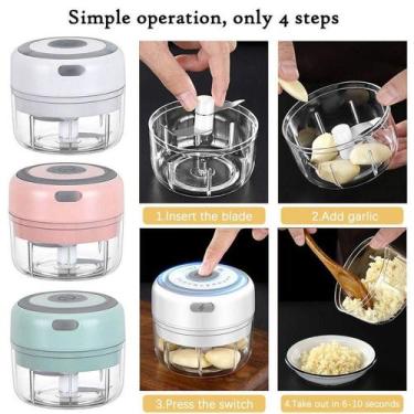 Imagem de Triturador E Espremedor De Cozinha Elétrico Multifuncional - OEM