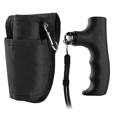 Imagem de Adaptador de alça de monopé alça de bengala com monopé conjunto de bolsa de cintura para vara de caminhada alça de monopé para caminhadas e escalada fotografia por Rigych