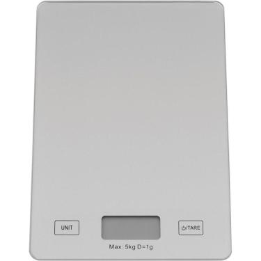 Imagem de Scale Balança Digital 2X15X22Cm 5Kg Vidro Cinza