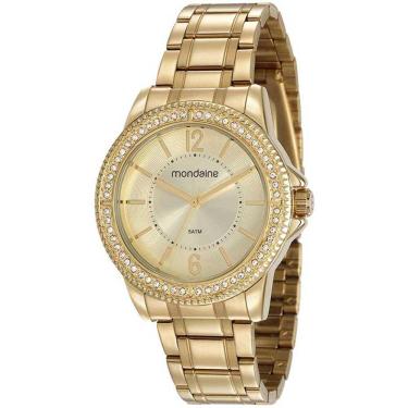 Imagem de Relógio MONDAINE dourado feminino 53601LPMVDE4