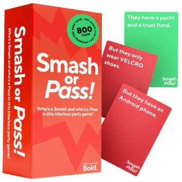 Imagem de Bold. Smash or Pass: Multiplayer Adult Card Game - Play Anytime, Anywhere - Bachelor and Bachelorette Party & Date Night Ideas - Adult Games for Game Night