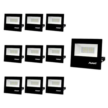 Imagem de Spot Mini Elegance LED, 1,5W, Luz amarela 2700K, Quadrado, Preto Fosco, Bivolt, Avant