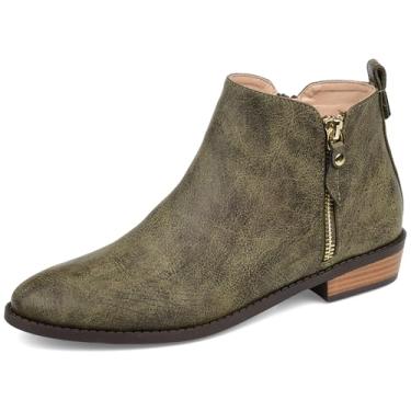 Imagem de Bota feminina Journee Collection Ellis, Oliva, 10