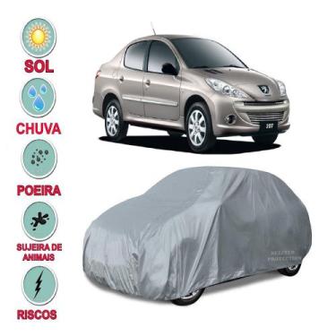 Imagem de Capa cobrir carro Peugeot 207 Sedan 100% Impermeável Proteção Total Be