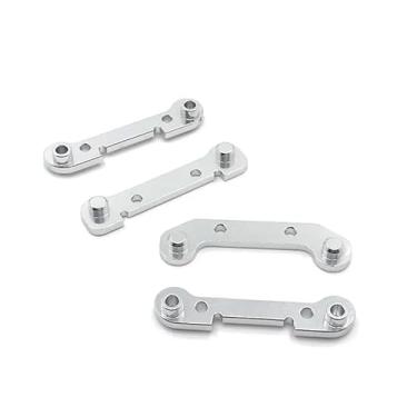 Imagem de Oisunt Alluminum Swing Arm Reinforcement Parts Front Rear for WLtoys 144001/144010/124016/124017/124018/124019 Replace, 1/14 Spare Accessory(Grey)