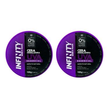 Imagem de Cera Modeladora Infinity Uva 160G - Kit Com 2Un