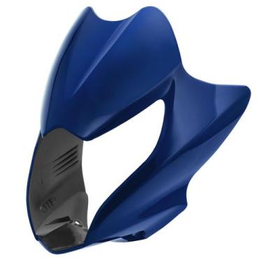 Imagem de Carenagem Do Farol Cromo Forte Titan 150 Ks Es Esd 2009 À 2013, AZUL T