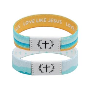 Imagem de Pulseiras de versículo bíblico, pulseiras de versículo bíblico diário para mulheres e homens, pulseiras de versículo da Bíblia escaneie a pulseira das escrituras cristãs com toque NFC para digitalizar