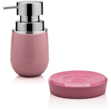 Imagem de Dispenser Porta Sabonete Líquido + Saboneteira New Belly - OU