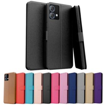 Imagem de Capa Capinha Carteira Flip Couro Compatível Motorola Moto G84 Premium (ROSA PINK)